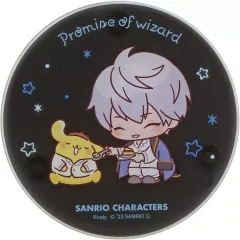 【中古】コースター アーサー＆ポムポムプリン 「魔法使いの約束×サンリオキャラクターズ トレーディングアクリルコースター Twinkle Night」
