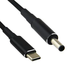 DELL PD変換ケーブル 1.8m 外径4.5mm 内径3.0mm PDトリガー デル ノートパソコン USB-C 変換 アダプタ コネクタ USB Type-C ACアダプター 電源アダプタ 急速充電のサムネイル