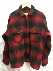 80年代製·美品!WOOLRICH·マッキーノクルーザー·ジャケット　赤系ジャケット/アウター