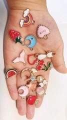 チャーム アクセサリーパーツ 100個セット ペンダント ネックレス 耳飾り