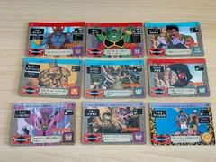 aca207 ドラゴンクエスト カードダス カード ドラクエ バンダイ 1991年 オルテガ 110 111 112 113 114 115 116 117 118