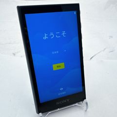 SONY ウォークマン NW-A105 ブラック Android搭載/ストリーミング対応 Bluetooth・Wi-Fi・USB-C・microSD対応 初期化/動作確認済み 美品画面 中古バッテリー良好 ハイレゾ対応ポータブルプレーヤー 本体のみ