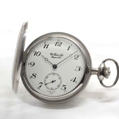 絶版モデルのティソ（TISSOT）/ ハンター　アラビア数字　 /手巻き式 /シルバーカラー / 懐中時計 / tissot-1029