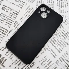 iPhone 13mini MagSafeシリコンケース (15) ブラック