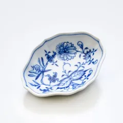 新品 マイセン ブルーオニオン ディッシュL 菱形 8cm 800101