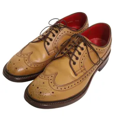 REGAL Shoe & Co.(リーガル シューアンドカンパニー)938S ロングウィングチップ アメリカンブローグ レザーシューズ ドレスシューズ サイズ24.5 ヴィンテージ 古着のサムネイル