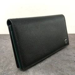 211 送料込み！ 極美品 BVLGARI 長財布 ブラック レザー 31896 BB  