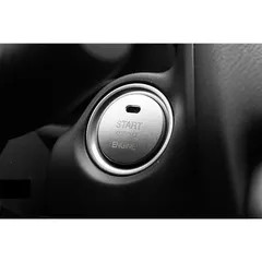 デザイン性UP♪ シルバー エンジン スターター スイッチ カバー WRX STI VAB STI タイプS S207 S208 NBRチャレンジパッケージ タイプRA-R b5342