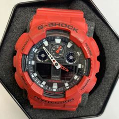 G-SHOCK GA-100L レスキューオレンジ - メルカリ