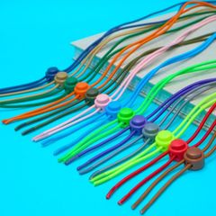 丸ゴム アウトドアゴム 3ｍｍ 長さ1.2M×2本入り (10色個セット）