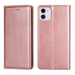 iPhone 11 ケース イフォン11 スマホケース 手帳型 携帯カバー レザー 耐衝撃 軽量 着脱しやすい 放熱性 マグネット式 カード収納 スタンド機能 iphone 11 対応 360度保護 PinLiSheng (ライトローズゴールド, ipho 0
