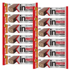【外箱なし】森永製菓 inバー プロテイン ベイクドチョコ ×12本セット 高タンパク15g 追跡可能メール便にて発送