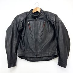 クシタニ 黒 ライダースレザージャケット M L相当 - メルカリ