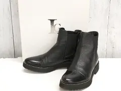 Luca Grossi/Jewel Changes/サイドゴアブーツ/ルカグロッシ/ショートブーツ/ブラック/サイズ35