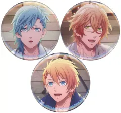 【中古】バッジ・ピンズ [単品] 美風藍＆四ノ宮那月＆来栖翔 56mm缶バッジ3個セット 「Switchソフト うたの☆プリンスさまっ♪ Debut for Nintendo Switch ステラセット」 同梱特典