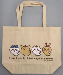 ちいかわ サンリオキャラクターズ 大きめトートバッグ ふりむき - メルカリ
