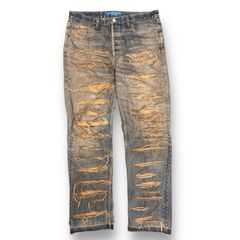 InnocenceNYC オーバー デストロイ デニム パンツ31 INNOCENCE OVER DESTROY DENIM PANTS – INNOCENCE NYC