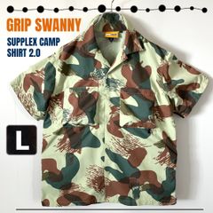 GRIP SWANY★SUPPLEX CAMP SHIRT 2.0★グリップスワニー/サプレックスキャンプシャツ★GSS-31★ナイロン★メンズL   #2505M010