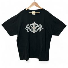 ムカシムカシ　半袖　黒　トップス　Tシャツ・カットソー　和柄
