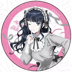 魔法科高校の劣等生 司波深雪 電撃文庫 TGS2015 缶バッジ セガ 魔法科高校の劣等生 司波深雪 電撃文庫 TGS2015 缶バッジ セガ