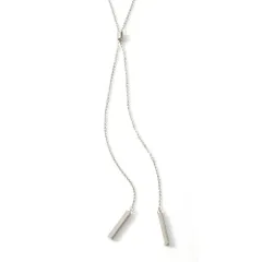 【A：シルバー × ワンサイズ】[Cream dot. クリームドット公式] ネックレス レディース   ロング 金属アレルギー ニッケルフリー ラリエット シンプル チェーン パール 大人 上品 エレガント オフィス 通勤 きれい