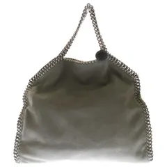 STELLA McCARTNEY (ステラマッカートニー) FALABELLA ファラベラ フォールドオーバー フェイクレザー 2WAY チェーン ショルダーバッグ ハンドバッグ グレー レディース 234387 W9132