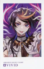 【中古】キャラカード 闇ノシュウ 「バーチャルYouTuber にじさんじ NIJISANJI EN AR LIVE “COLORS” ランダムチェキ風カード Vivid Stage」