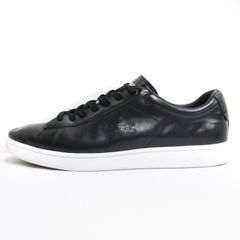 ラコステ LACOSTE mastermind JAPAN コラボ スニーカー CARNABY MST 0320 1 ローカット レザー 黒 ブラック 8 26.5cm ■SM3