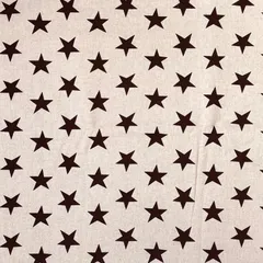 生地・ハギレ　星柄　A