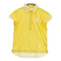 サイズ：M CALLAWAY キャロウェイ  半袖ポロシャツ レース  イエロー系 [240101480371] ゴルフウェア レディース ストスト