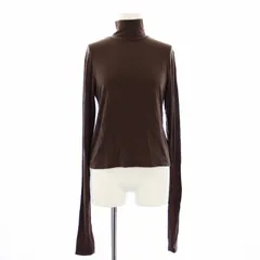 アンスクリア INSCRIRE 23AW ハイネックニット カットソー 長袖 F 茶 I23AW-CUT66 /TKのサムネイル