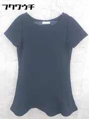 ◇ Ray BEAMS レイ ビームス 半袖 ミニ チュニック ワンピース サイズ1 ネイビー レディース 【中古】 【1002798900509】