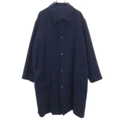 【週末限定セール】Y's for men 90's ウール ステンカラーコート SUPER140Sウールプライムオーバーステンカラーコート