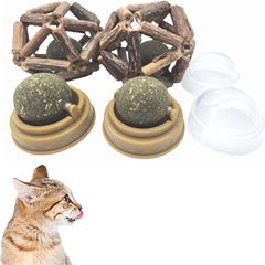 キャットニップ 猫 ボール 猫用品 おもちゃ M2個＋ニップ2個