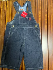 未使用　ミキハウス　オーバーオール　90〜100cm