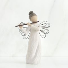ウィローツリー天使像 Angel of Harmony - ハーモニー 15cm その他 ダンス・音楽 | おしゃれ 置物 彫刻 人形 インテリア スーザン･ローディ 正規輸入品