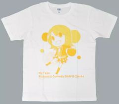 [중고] 의류 一色 이로하 (데포르메) T 셔츠 2 화이트 프리 사이즈 (L 사이즈) [역시 내 청춘 러브 쌀은 잘못되어있다. 완]