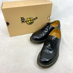 Dr.Martens ドクターマーチン 3ホール プレーントゥ シューズ 1461 UK7 ブラック 26cm メンズ ファッション