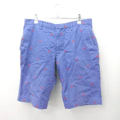 ◇ ⊃ PAUL SMITH ポール・スミス 鳥柄 シンプル系 ショートパンツ サイズ表記なし ブルー系 メンズ E  【1507250011576】