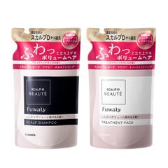 新品 ＳＣＡＬＰ－ＤＢＥＡＵＴＥ スカルプＤ ボーテ フワリー スカルプシャンプー ＆ トリートメントパック つめかえ用 女性 頭皮ケア 頭皮クレンジング 300mL 約1.5ヶ月分 ふわり髪