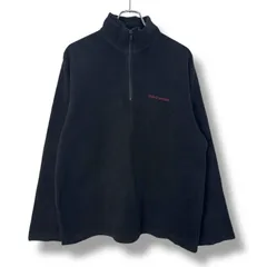 90s POLO SPORT Pullover Fleece Jacket Made in CANADA 【L】 90年代 ポロスポーツ ラルフローレン フリース ハーフジップ ブラック カナダ製