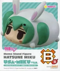 【中古】フィギュア 初音ミク うさミクVer. 「Happyくじ 初音ミク 2014 Autumn Ver.」 B賞 メモスタンドフィギュア