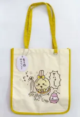 【中古】バッグ うさぎ まじかるちいかわ うさぎの刺繍入りトートバッグ 「ちいかわ なんか小さくてかわいいやつ」