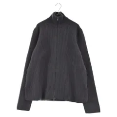 Martin Margiela (マルタンマルジェラ) 16AW ドライバーズニット ハイネックジップアップジャケット S30GP0196 ブラックのサムネイル
