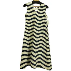 マリメッコ marimekko Vネックフレアワンピース レディース JPN：S 