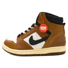 NIKE (ナイキ) AIR FORCE 2 HIGH ESCAPE 624006-101 エアフォース 2 エスケープ ハイカットスニーカー US8/26.0cm ブラウンのサムネイル