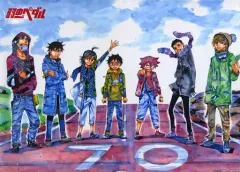【中古】ポスター B2クリアポスター 最強の7人 「弱虫ペダル」 週刊少年チャンピオン 2021年1月7日号 応募者全員サービス