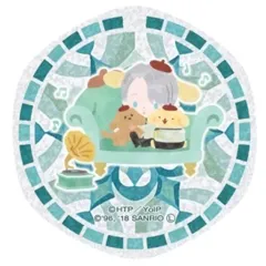 【中古】キーホルダー・マスコット(キャラクター) ヴィクトル・ニキフォロフ×ポムポムプリン ステンドグラスアートキーホルダー 「ユーリ!!! on ICE×サンリオキャラクターズ」