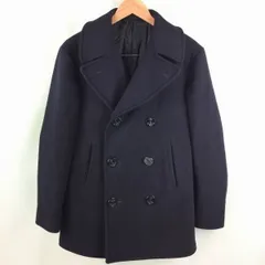 USA製ビンテージ 60-70sアメリカ海軍?　DSA-1-8223 　Pコート 　8ボタン メンズ 　36R 　ダークネイビー　管NO.Wじ64-8<sale>のサムネイル