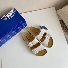 BIRKENSTOCK Arizona ビルケンシュトックアリゾナ サンダル スエードレザー 新品 アンティークホワイト